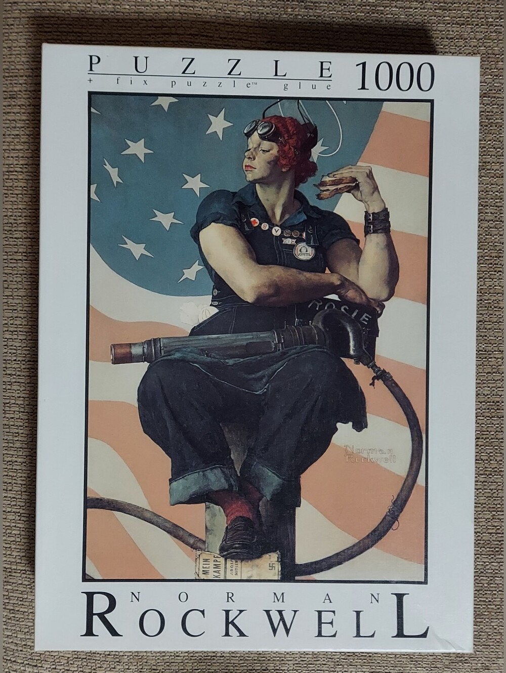 Fink & Co. - Norman Rockwell "Rosie The Riveter" - 1000 Piece Puzzle